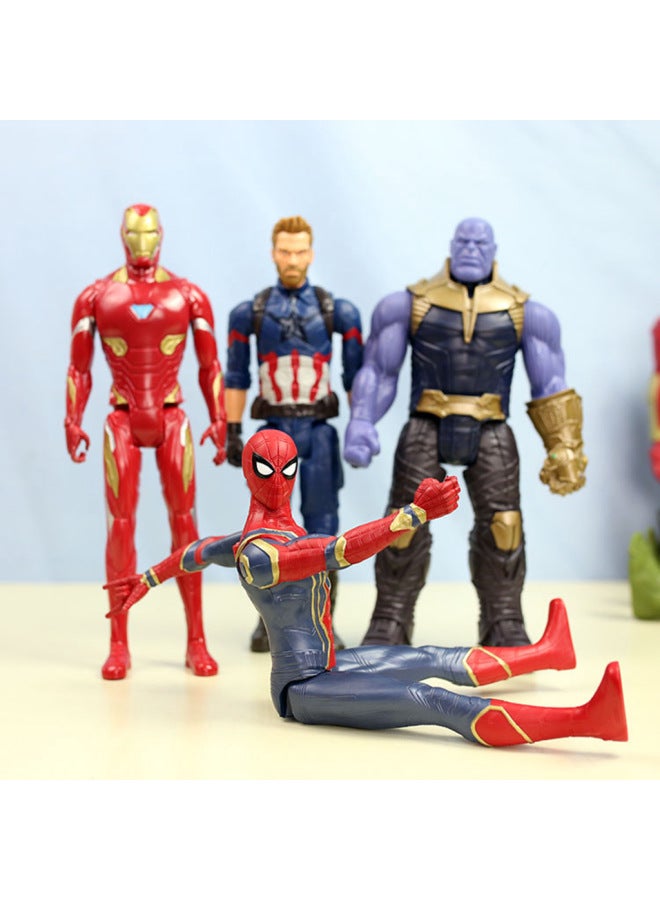 The AvengerS 3 Infinity War Steel M Spider M Spider Man ThanoS Black Panther 30cm Action Figure Model-Color:Anti-buster Iron Man M - Image 5