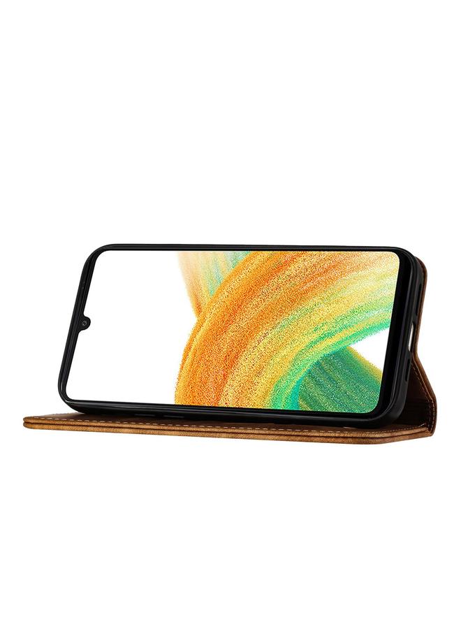 اس-توب جراب لهاتف Samsung Galaxy A26 5G من الجلد بتصميم فراشة وقطط - Image 5