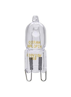 Osram Osram Halopin Standard | 230 V Halogen Lamp 25W, 66725 Base G9, Warm White/2700k - 230 lm  - Image 1