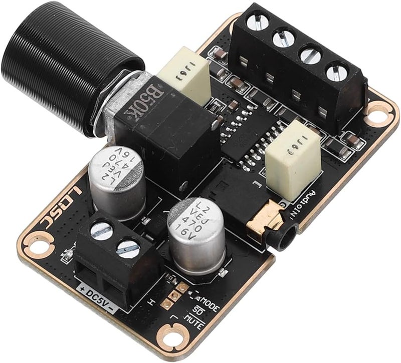 Digital Amplifier Board Stereo Module for Home Theater Outdoor Use Audio Output - Image 1