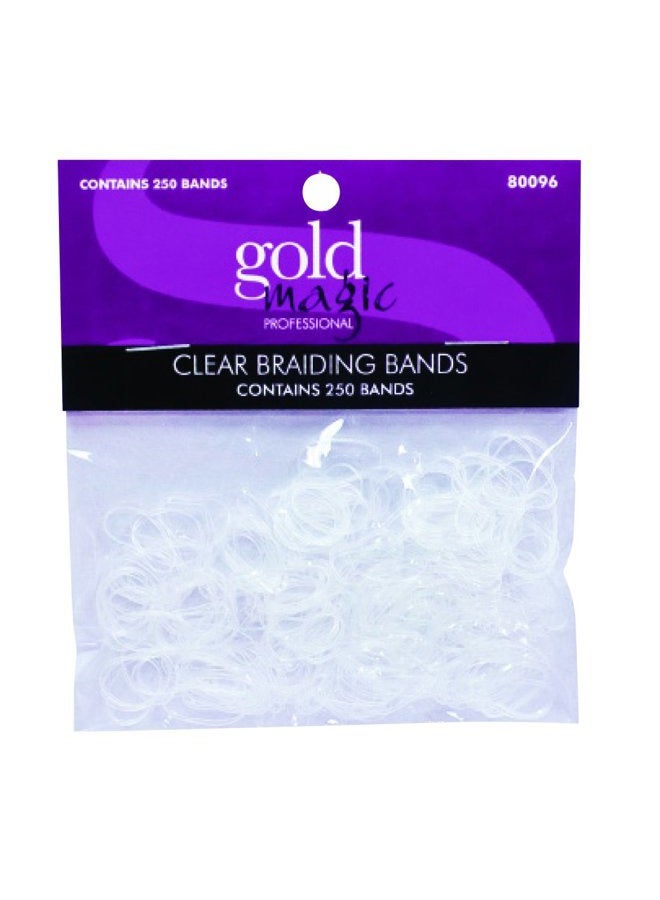 Magic Elastic Braiding Bands, Clear