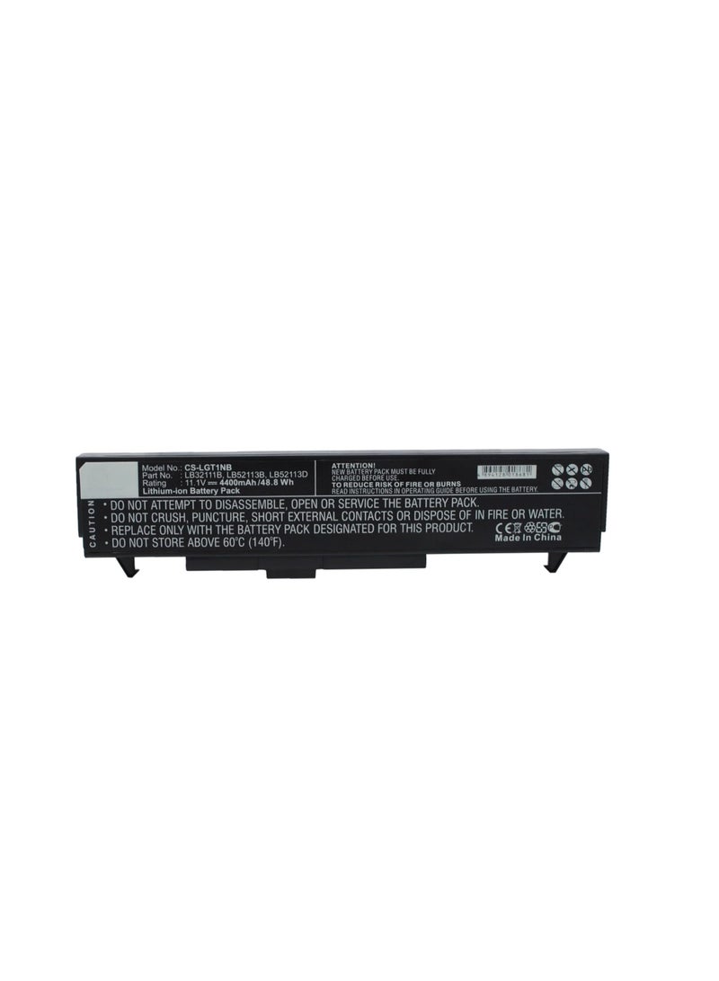 Terabyte Replacement Battery for LG LB32111B,LB52113B,LB52113D,LHBA06ANONE,LMBA06.AEX,LSBA06.AEX,PN:LB32111B,LB52113B,LB52113D,LHBA06ANONE,LMBA06.AEX,LSBA06.AEX,4400mAh - Image 1