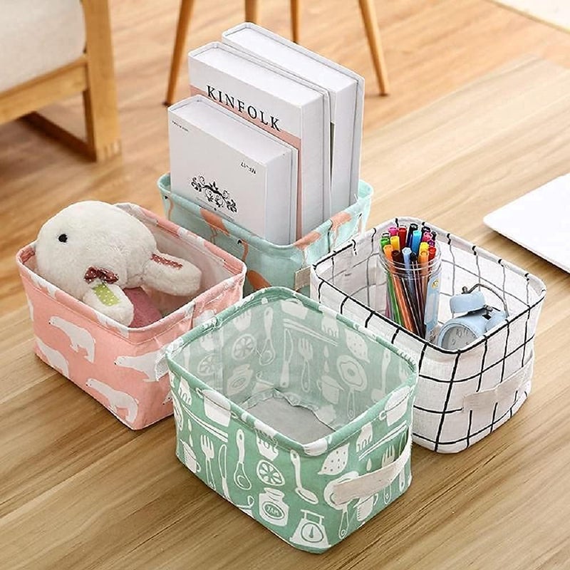 JAY VAVERIYA SALES JAY VAVERIYA SALES New Laundry Basket Collapsible Organizer For Dirty Cloth Large Folding Hamper For Baby Boy Kids Women Men Dorm Bag With Handle Multi Color  - Image 1