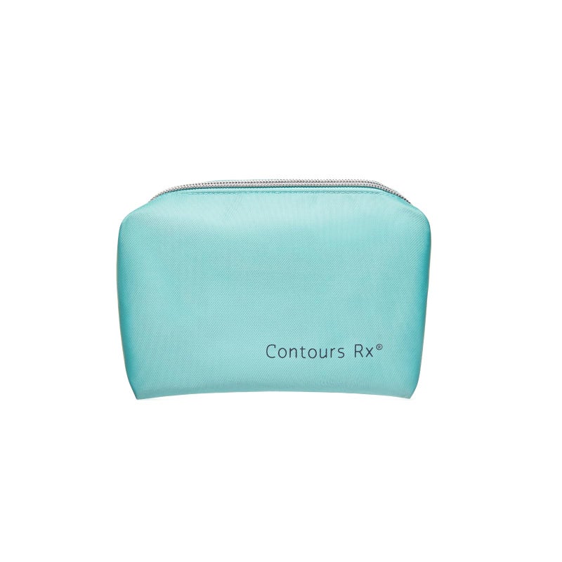 Contours Rx Cosmetic Bag - Stain-Resistant Nylon Makeup Bag for All your Cosmetic, Beauty and Travel Essentials - Everyday Use & On the Go - Image 1