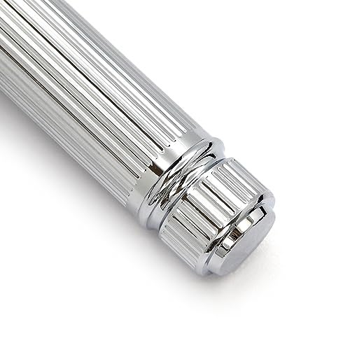 Edwin Jagger DE89LBLAMZ Classic Double Edge Manual Eco-Friendly and Reusable Safety Razor for Men and Women for Shaving Cream or Soap (Lined) - Image 4