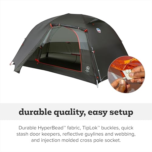 Big Agnes Copper Spur UL - Backpacking Tent For Camping, 3 Season, Ultralight, Waterproof, Anodized Poles, Lichen Green, 2 Person - Image 5