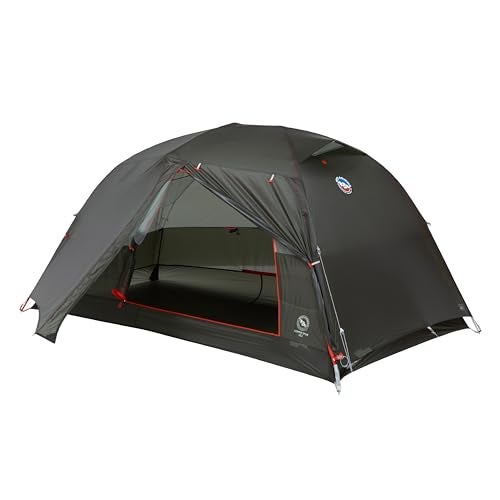 Big Agnes Copper Spur UL - Backpacking Tent For Camping, 3 Season, Ultralight, Waterproof, Anodized Poles, Lichen Green, 2 Person - Image 1