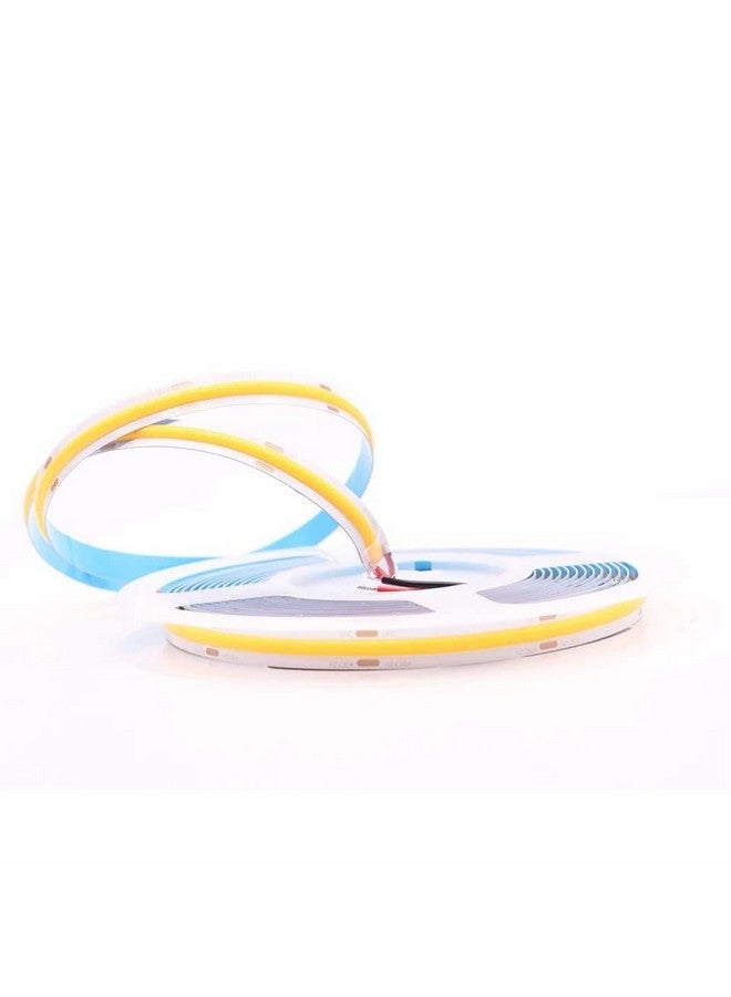 protium شريط LED مرن عالي الكثافة 10 واط/م 5 متر DC12V أبيض دافئ 3000K عرض 8 مم قابل للتعتيم لتزيين غرفة النوم والمطبخ والمنزل الداخلي - Image 1