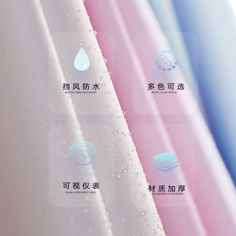 Electric Car Raincoat Battery Car Motorcycle Parent-Child One-Piece Single Double Body Rainproof Mother And Child Poncho - Image 5
