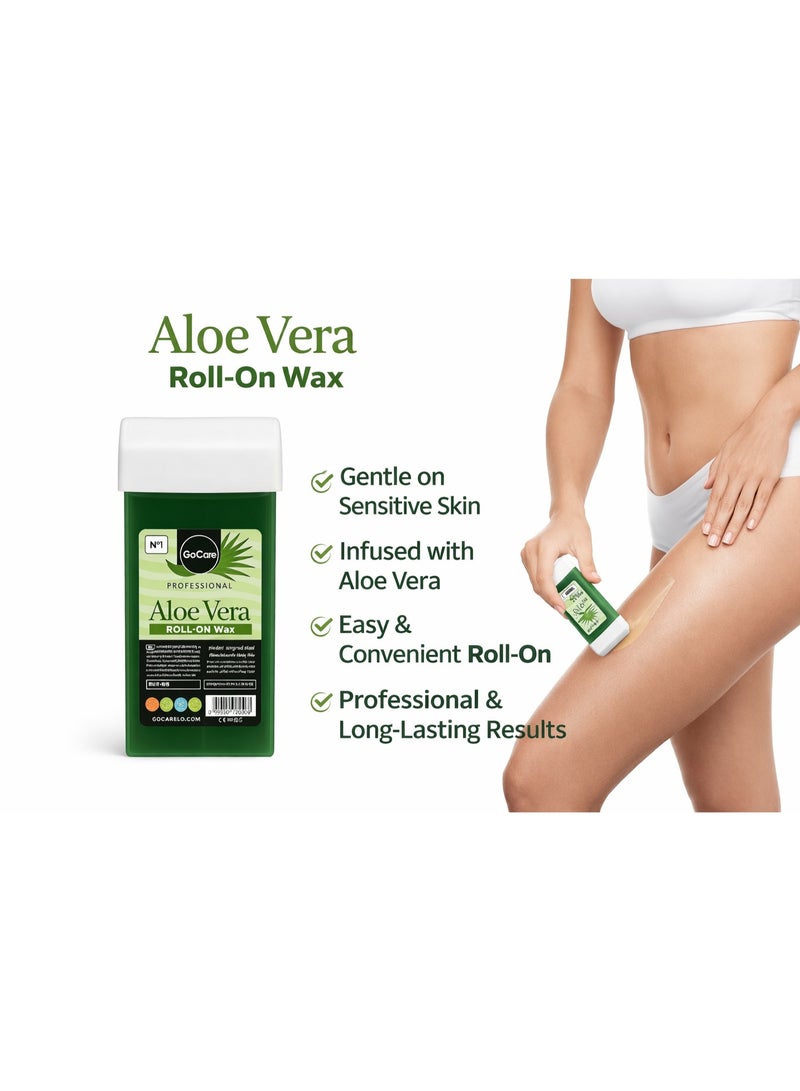 GOCARE Aloe Vera Roll-On Wax 100ml - Image 1