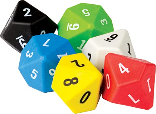 Teacher Created Resources 10Sided Dice 6Pack - Image 1