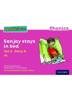 Read Write Inc. Phonics: Sanjay Stays in Bed (Pink Set 3 Storybook 6) 