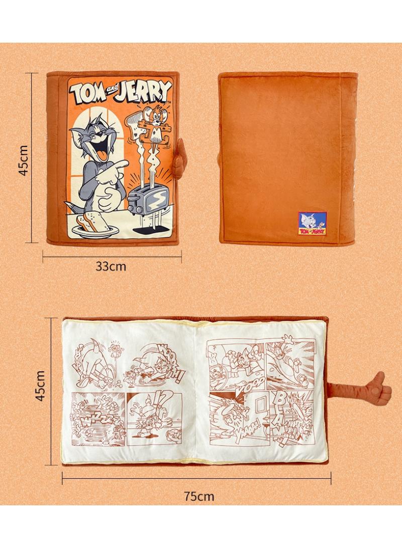 عام توم وجيري الكلاسيكية وسادة الكتاب الهزلي وسادة مقعد 3D - Image 2