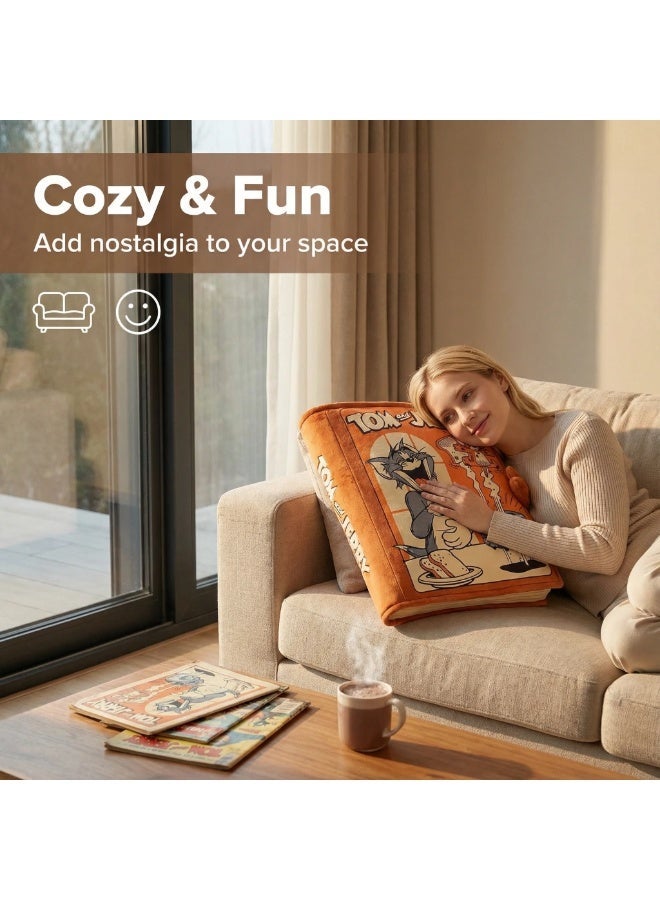 عام توم وجيري الكلاسيكية وسادة الكتاب الهزلي وسادة مقعد 3D - Image 3