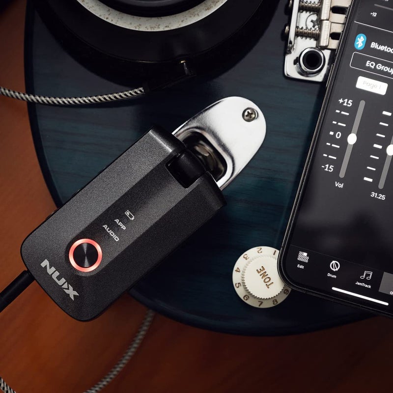 NUX Mighty Plug Pro MP-3 Headphone Amp for Guitar/Bass, Various Effects, Amp Modeling, Silent Practiceï¼Œ512 Samples IR Resolutionï¼Œ5hrs Playing Time - Image 2
