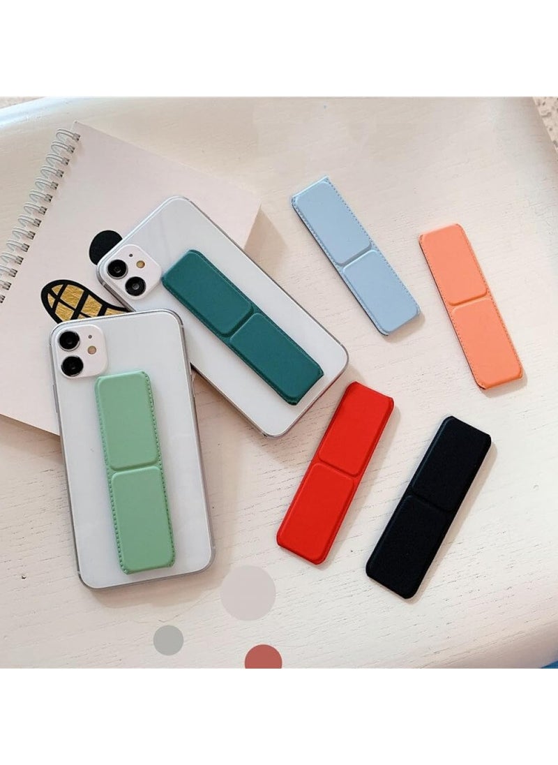 Sticky Mobile Phone Holder Lazy Multi-functional Vertical And Horizontal Stand Foldable Back Stick Mobile Phone Stand (Green)