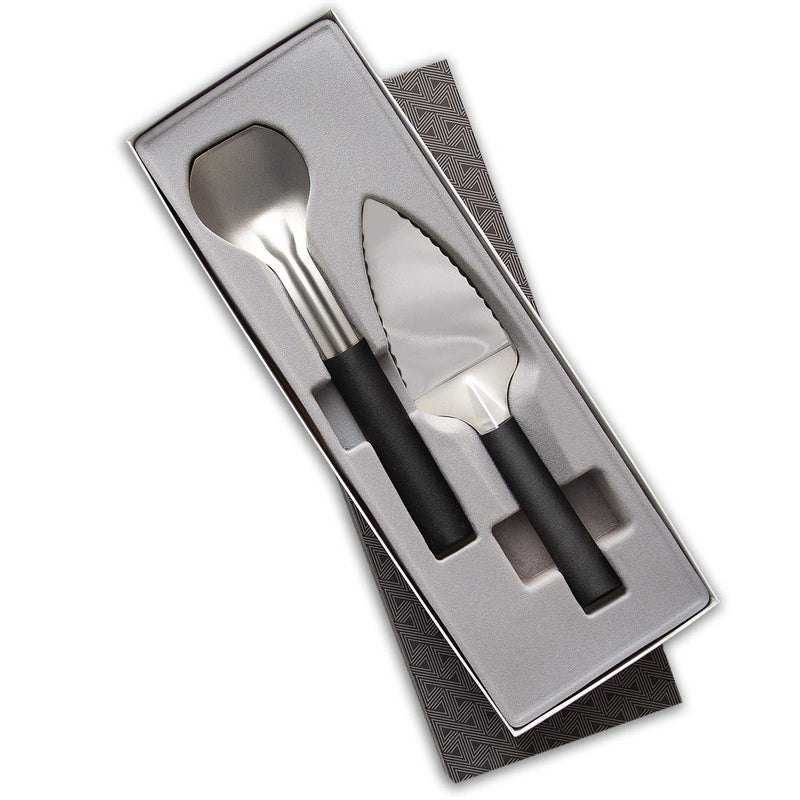 Rada Cutlery Pie ALa Mode Gift Set Black Handles