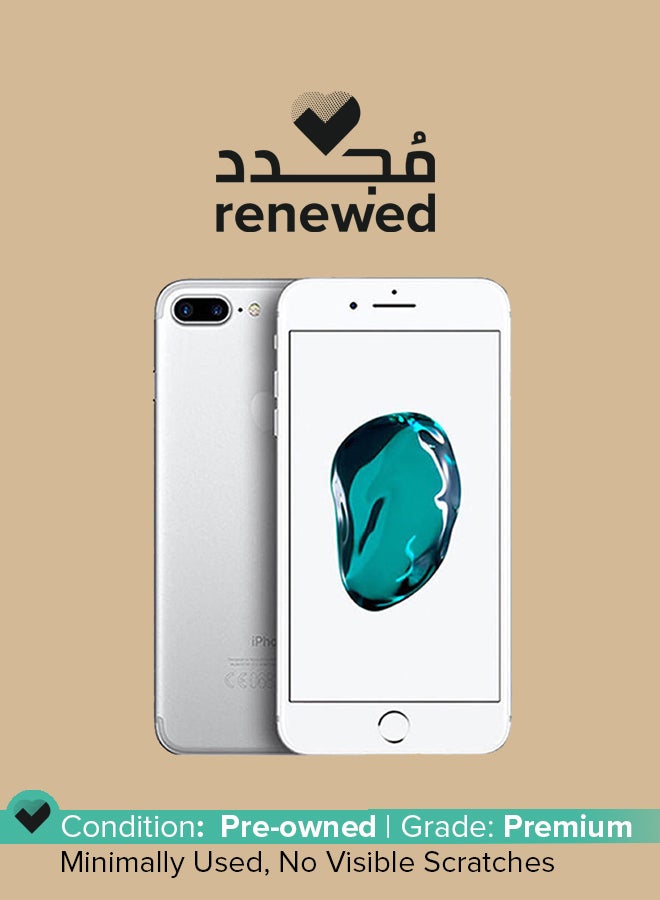 ابل  مجدد - آيفون 7 بلس مع فيس تايم فضي 32 جيجابايت 4G LTE - Image 1