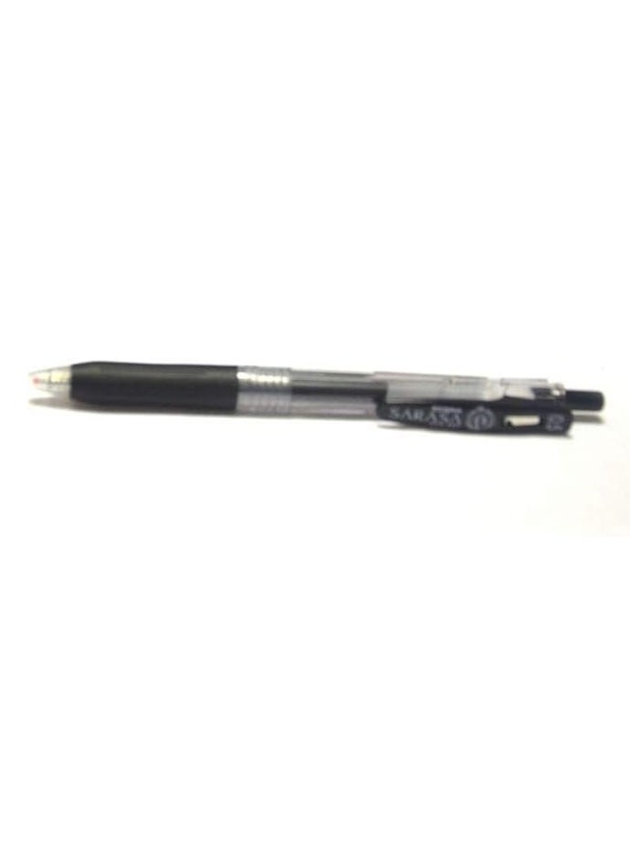 ZEBRA Zebra Gel Ink Rollerball Pen With 0.5 Sarasa Clip Black Set of 12 Pieces  - Image 4