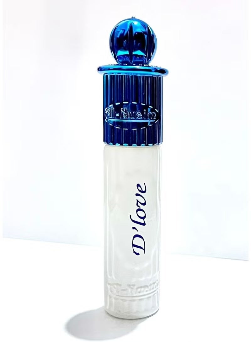 Al Nuaim Al-Nuaim D'Love Attar Roll On Perfume Oil, 6ml, Alcohol-Free, Long Lasting Floral Fruity Musky Fragrance for Men & Women - Image 2