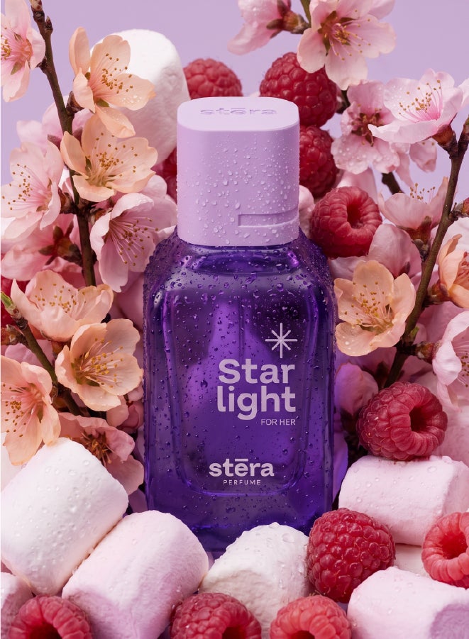 Stera Perfume BRIGHT NIGHTS Mixed Perfume Set of 4 - NIGHT AMBER (M) + WILD BLOOM (M) + MID NIGHT (W) + STAR LIGHT (W) Eau De Parfum - 50ml (Each), Premium Gift Set - Image 5