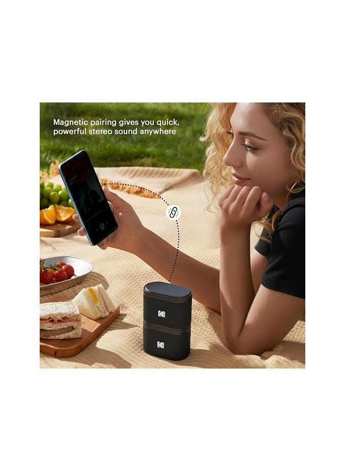 Kodak SOUNDBRIX Wireless Stack Speaker (Bass Black) - Image 3