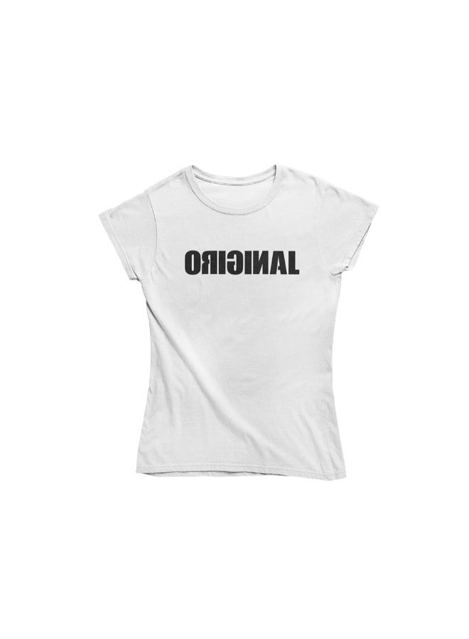 Primina Women's printed T-Shirt -Original, round neck, 100% cotton, regular fit - Image 1