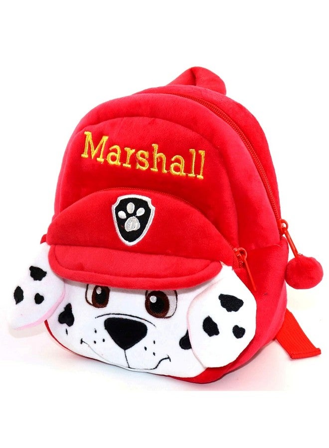 DZert DZert Kids School Bag Soft Plush Backpacks Cartoon Boys Girls Baby (2-5 Years) (Marshall)  - Image 1