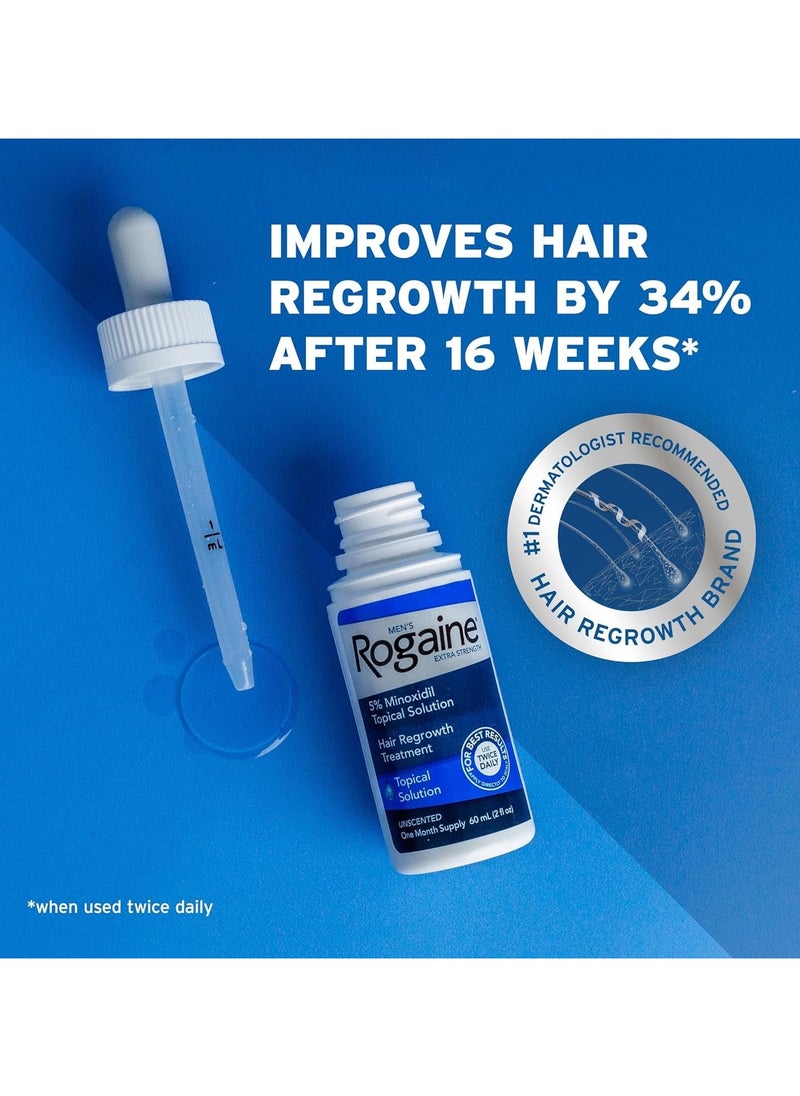 Men's Rogaine Extra Strength 5% Minoxidil Topical Solution for Thin Hair, Hair Loss Treatment to Regrow Fuller, Thicker Hair, 3-Month Supply, 3 x 2 fl. oz - pzsku/ZDC2184007AF9597DF6F4Z/45/_/1734337122/8613c3f2-60b2-41cf-901d-3d30043a7fcb