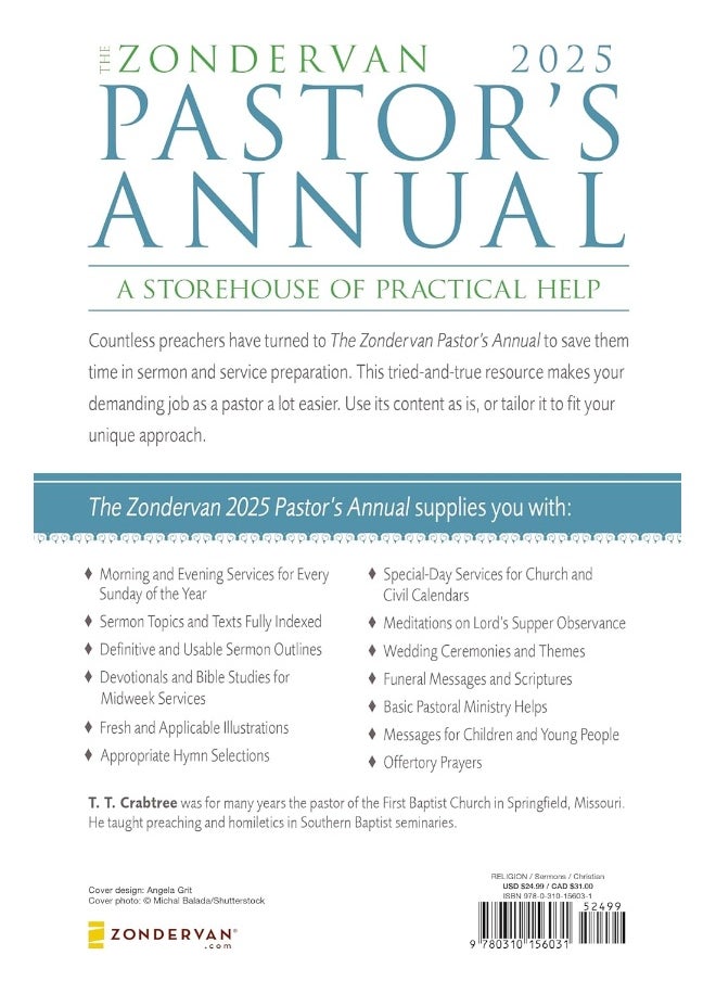 The Zondervan 2025 Pastor's Annual: An Idea and Resource Book  - Image 2