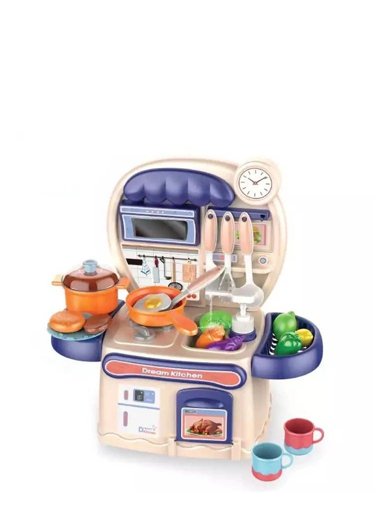 Dream Kitchen Toy For Kids 18 Pcs - Image 1