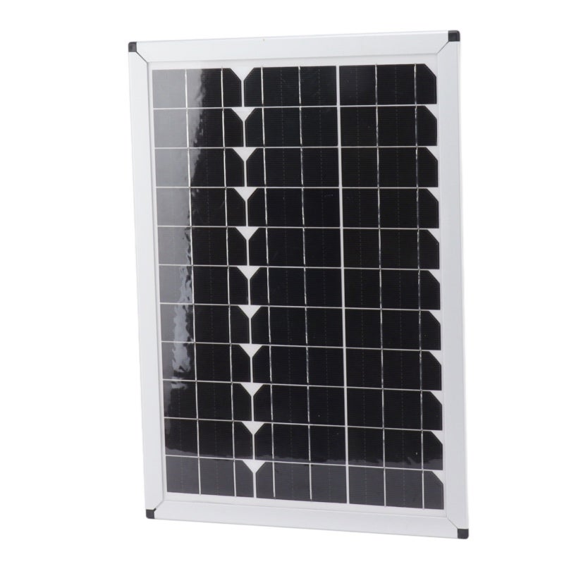 100W Solar Panel Kit Monocrystalline Solar Module with Waterproof 20A 12V 24V Controller for Car Camping - Image 2