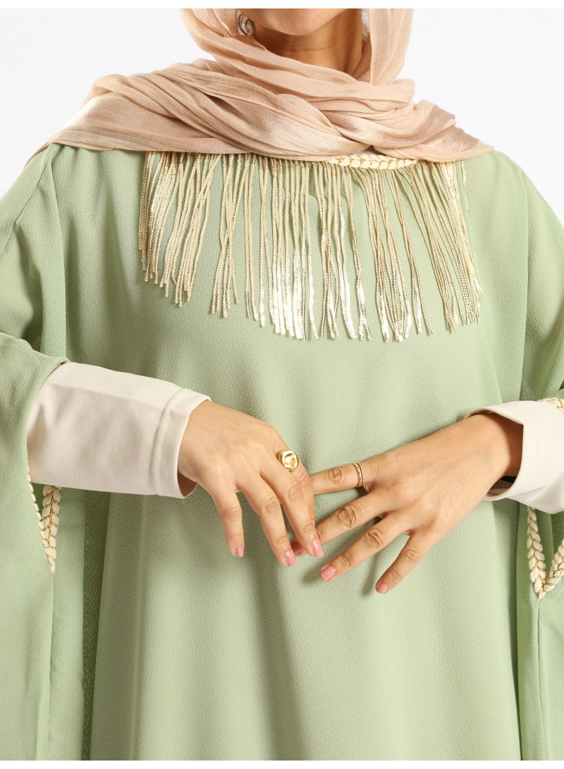 ايمالينا فاشون Shimmering Nights Kaftan - Image 4