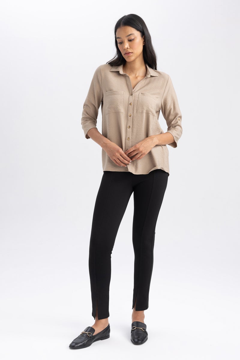 DeFacto Black Woman High Waist Leggings Casual - Image 2