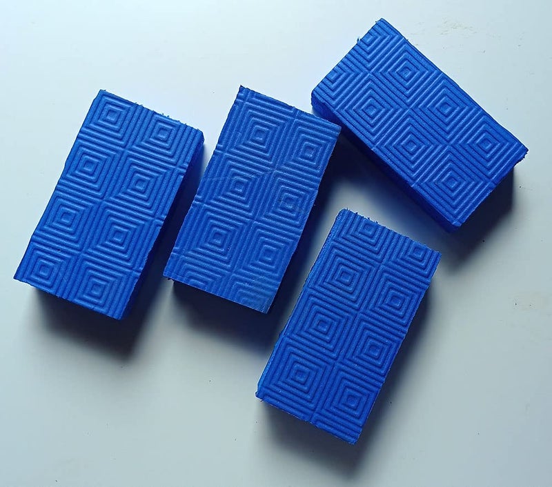 Multi Purpose Craft Work Foam AccessoriesCF002 10 x 55 x 3 cm Blue 4 Pcs  - Image 1