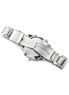 NAVIFORCE Naviforce 9024 men's analog digital mobile watch silver stainless steel strap -silver  - Image 3