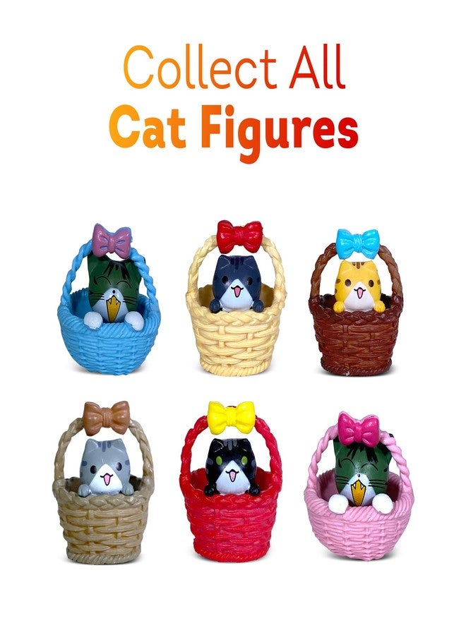 Relaxcation Natural Soap Bar For Kids With Toys Inside | Surprise Toy Inside the Bar | Made in USA from Safe Ingredients | Kid's Favorite Everyday Routine (cat in basket) - Image 2