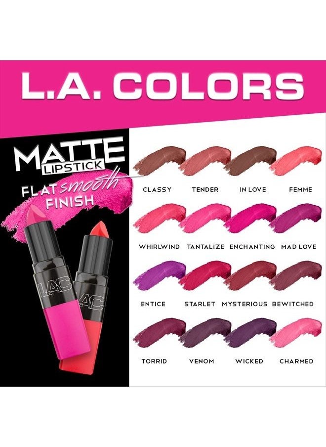 L.A. Colors L.A. Colors Matte Lipstick, Classy, 1 Ounce  - Image 3