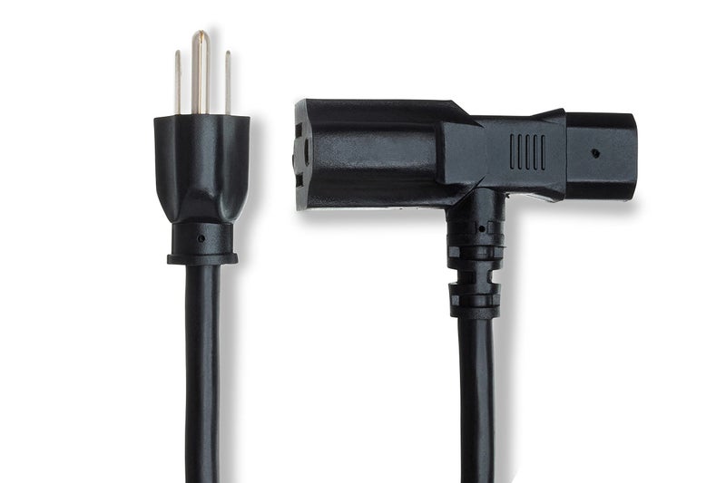 Hosa Hosa PWD-402 Piggyback IEC C13 to NEMA 5-15P Power Cord, 2 Feet  - Image 3