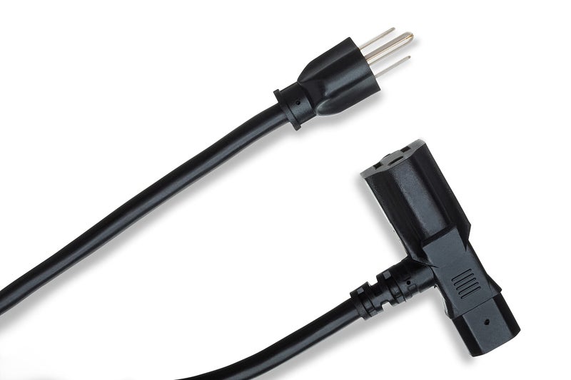 Hosa Hosa PWD-402 Piggyback IEC C13 to NEMA 5-15P Power Cord, 2 Feet  - Image 2