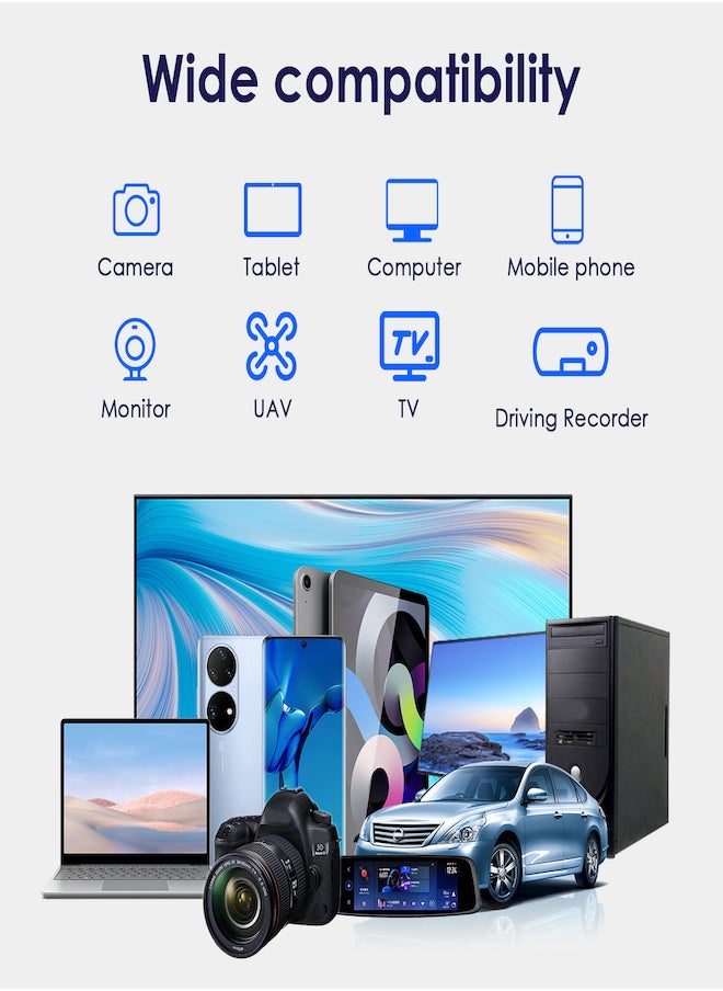 اف ماكس بطاقة ذاكرة مايكرو SDXC بسعة 256 جيجا فئة 10 (U3/ V30/3D) وسرعة قراءة 95 ميجابايت/ثانية احصل على أداء استثنائي  - Image 5