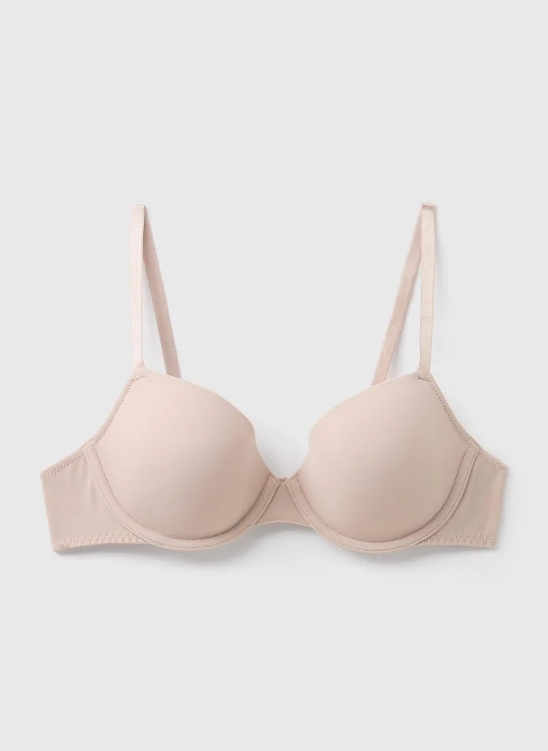 Matalan Light Pink Light Nude T-Shirt Bra for Women | Best Price UAE