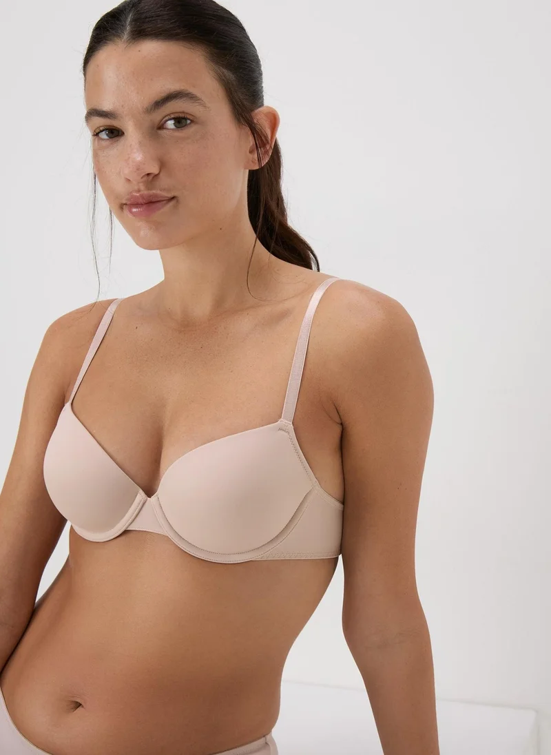 Matalan Light Pink Light Nude T-Shirt Bra for Women | Best Price UAE
