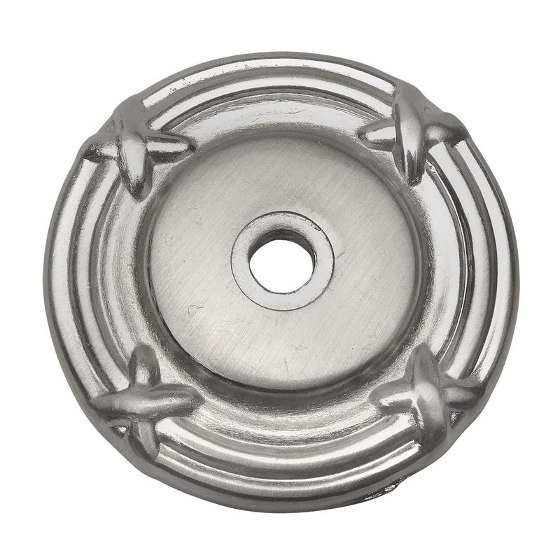 10 Pack Cosmas 9468SN Satin Nickel Cabinet Hardware Knob BackplateBack Plate