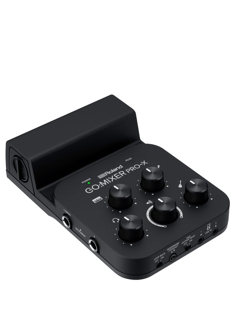 Roland Roland GO:MIXER PRO-X Audio Mixer for Smartphones  - Image 2