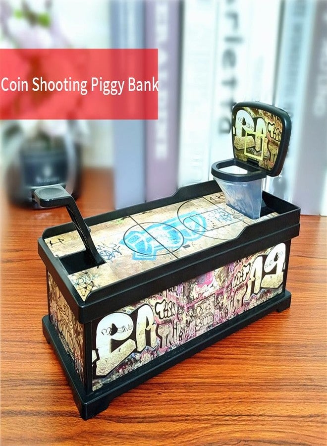 TOTITOM Basketball Piggy Bank, Basketball Money Gift Box, Piggy Bank Basketball Court Money Box for Girls and Boys Gift, Birthday, Christmas, Home Decoration Coins Storage - Image 2