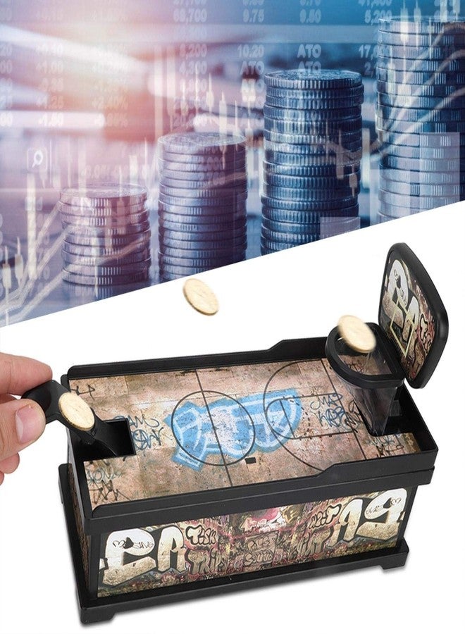 TOTITOM Basketball Piggy Bank, Basketball Money Gift Box, Piggy Bank Basketball Court Money Box for Girls and Boys Gift, Birthday, Christmas, Home Decoration Coins Storage - Image 4
