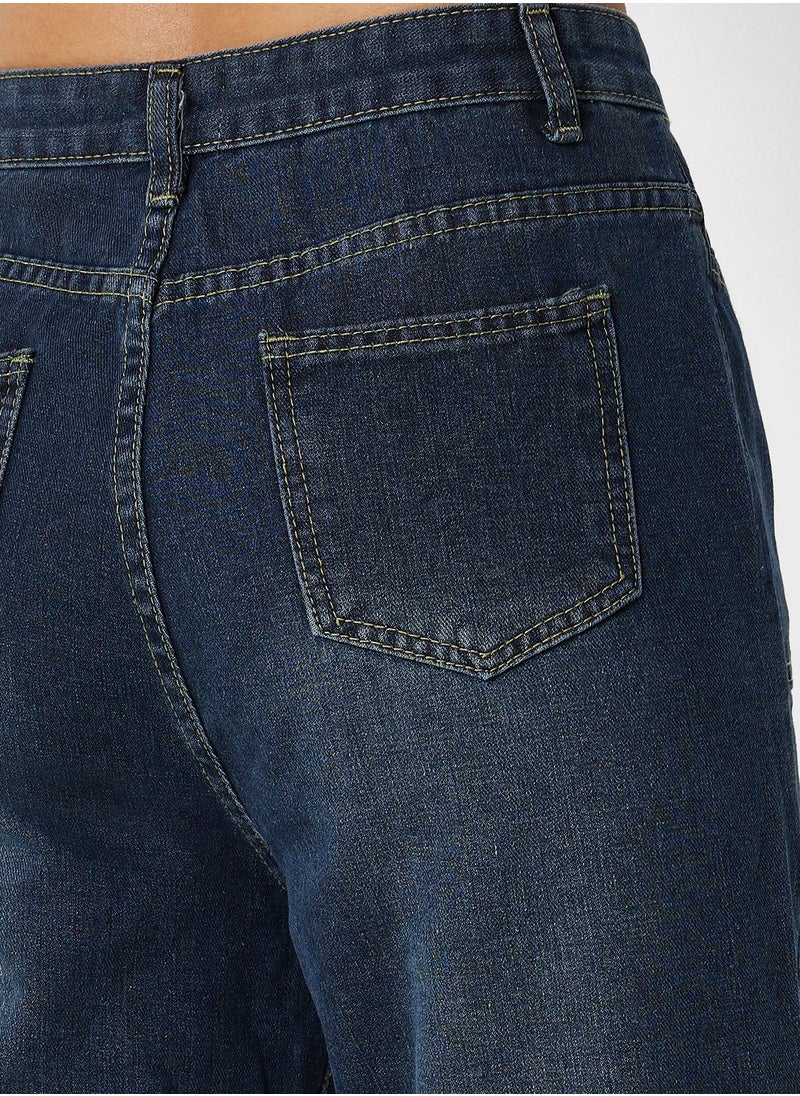 Ginger - Gradient Pocket Detail Jeans - Image 1
