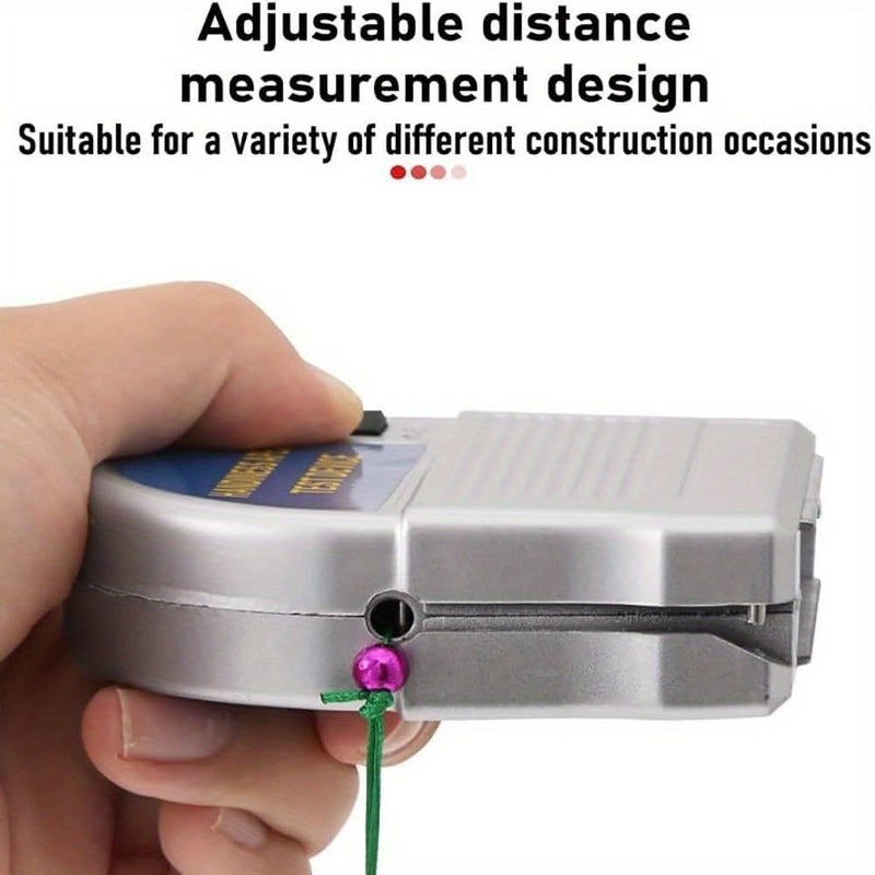 Automatic Magnetic Plumb Line Hammer Vertical Line Tool For Woodworking Construction 1pc - Image 2