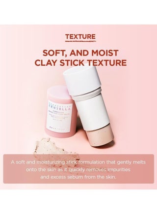 Madagascar Centella Poremizing Quick Clay Stick Mask 27g pink - view 3